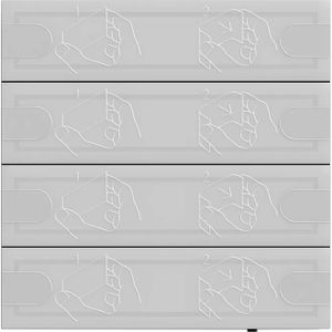 GIRA Tastsensor KNX UP anth 4f 4pkt Bussystem KNX Busankopplung inklusive 5004028