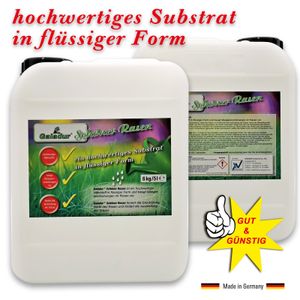 Galadur® Schöner Rasen 5L Substrat Dünger Rasenpflege Gartenpflege Rasendünger