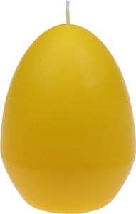 Eierkerze Gelb 110/80 mm