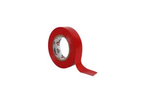 Elektro Isolierband 15mm x 10m PVC wasserfest abriebfest UV-beständig, flexibel - diverse Farben zur Auswahl, Farbe:Rot
