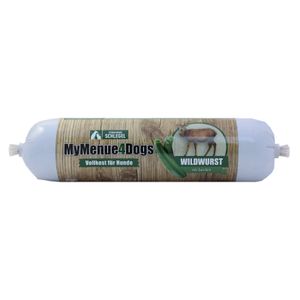 MyMenue4Dogs Hundefutter Wildwurst - 75 g