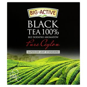 Big-Active Reiner Ceylon Schwarzer Tee 100% 200 G (100 Beutel)