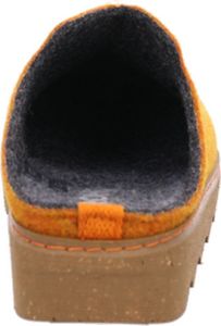 Rohde Damen Hausschuhe Pantoffeln Softfilz Foggia 6120, Größe:39 EU, Farbe:Orange