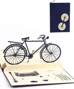Fahrrad,Pop,Up,Karte,,Sammelkarte,,Fahrradgutschein,,Fahrradtour,,3D,Pop-Up-Karte