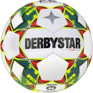 DERBYSTAR Stratos S-Light Futsal weiß/gelb/blau 3