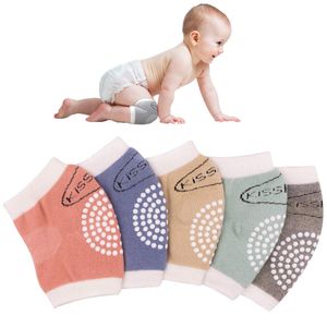5 Paar Knieschoner,Baby Krabbel Knieschoner mit Gummipunkte anti-Rutsch Elastische für Baby Krabbelschoner Krabbelhilfe Knieschützer 0-24 Monate