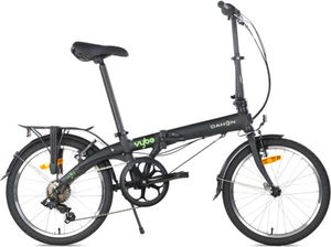 Skladací bicykel 20" Dahon Vybe D7 Shadow s V-brzdou - (Shadow) Matt black