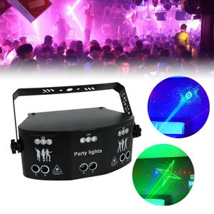 15 objektivů jevištního světelného projektoru LED laserový stroboskop DMX Party Light Stage Lighting Disco Ball Light Effect DJ RGB DMX