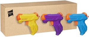 Hasbro Super Soaker ZipFire Wasserspritzpistole, 3er Pack, für Kinder ab 6 Jahren