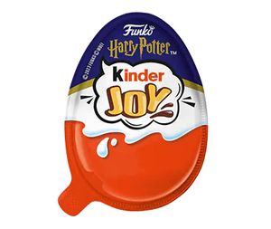 Kinder Joy Eier - Harry Potter Special - Funko - mit Milchcreme und Haselnussknusperkugel 1 Stück 20g