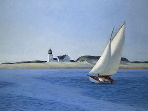 Edward Hopper The Long Leg 1930 Kunstdruck 81x61cm.