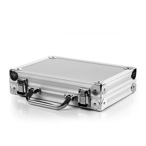 Karella Dartkoffer Alu PAK Luxus silber/aluminium | Etui Tasche Koffer für Dartpfeile Flights