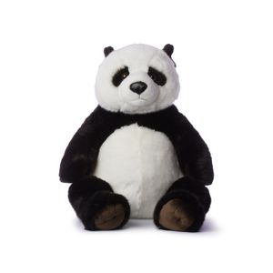 WWF - Plüschtier - Panda (sitzend, 75cm) lebensecht Kuscheltier Stofftier Plüschfigur