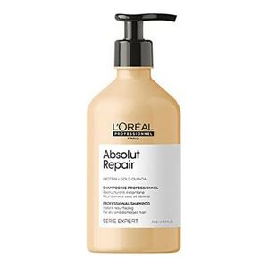 L´Oréal Professionnel Série Expert Absolut Repair Gold Quinoa + Protein Shampoo Pflegeshampoo für stark geschädigtes Haar 500 ml