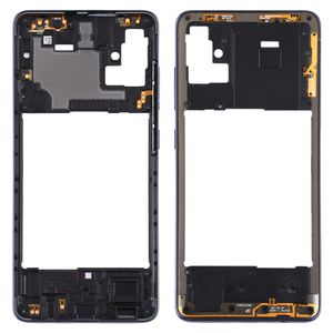 Mittelrahmen für Samsung Galaxy A51 A515F Schwarz Middle Frame Rahmen Gehäuse Zubehör Ersatzteil