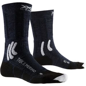 X-SOCKS Trek X Merino Trekkingsocken Unisex midnight blue/arctic white 35-38