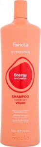 Fanola Vitamins Energy Shampoo szampon wzmacniający do włosów osłabionych 1000 ml