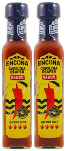 Doppelpack ENCONA Carolina Reaper Chili Sauce (2x 142ml) | Scharfe Chili Sauce