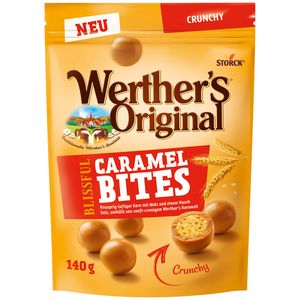 Werthers Original Blissful Caramel Bites Crunchy knusprig süß 140g