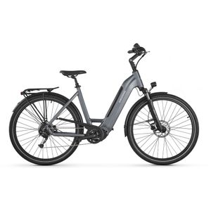 2023 GRUNDIG GCB-1 E-Bike 28” Rower Elektryczny, Trekkingowy 120KM 250W/80N.m BAFANG Silnik Centralny, szary