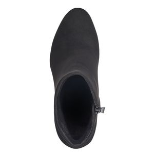 MARCO TOZZI Damen Stiefelette Ankle Boot High Heel Glitzer 2-25341-41, Größe:41 EU, Farbe:Schwarz