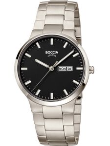 Boccia 3649-03 Herren-Armbanduhr, Titan-Gehäuse, Metall-Armband Boccia 3649-03 Herren-Armbanduhr, Titan-Gehäuse, Metall-Armband