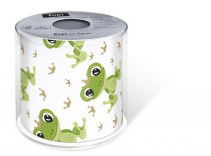 1 Toilettenpapier Frosch Froschkönig Kindergeburtstag 200 Blatt, 3-lagig