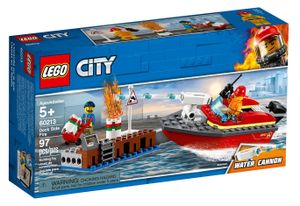 LEGO City 60213 Požár v docích