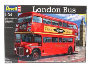 Revell London Bus - Montagesatz - Busmodell - 1:24 - London Bus - Kunststoff - Obere Mittelstufe