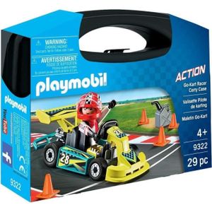 PLAYMOBIL 9322 - Action - Kart Pilotenkoffer - Neu im Jahr 2019