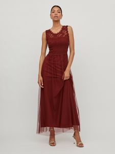 Vila VILYNNEA MAXI DRESS - NOOS, fired brick