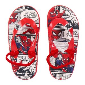 Flip Flops für Kinder Spiderman Rot Fußgröße: 34-35