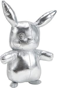 Pokemon Plüschfigur - 25. Jubiläum Select (silber, 20cm)