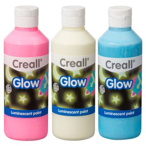 Creall Glow 3x250ml Nachtleuchtfarben-Set 3-tlg