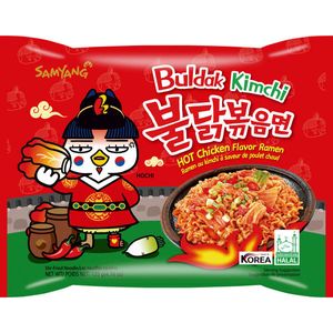 SamYang Buldak Kimchi Hot Chicken Flavor Ramen 135g