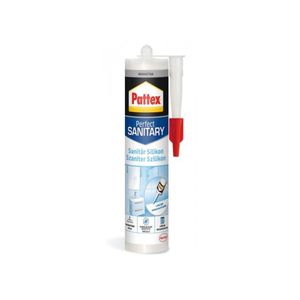 Pattex Sanitärsilikon Silikon Manhattan (grau) 280ml - Feuchtraumsilikon