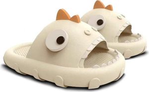 Dámske pánske kúpacie papuče Papuče Piranha Beige Veľkosť 38/39