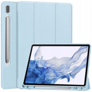Schutzhülle Bizon für Samsung Galaxy Tab S9, Hellblau Case Cover Hülle