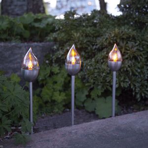 Zestaw 3 lamp ogrodowych Led solarnych OLYMPUS