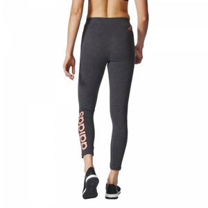 adidas Damen Essentials Linear Pant Leggings Trainingshose Schwarz Grau, Größe:M, Farbe:Schwarztöne