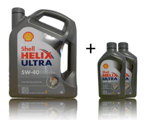 Shell Helix Ultra 5W-40 1x5+2x1 Liter