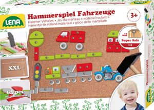 Hammerspiel Fahrzeuge, Faltschachtel
