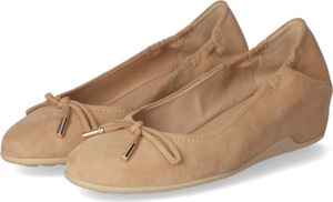 Högl Damen Keilballerinas Braun Rauleder Größe: 40,5