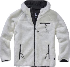 Brandit - Teddyfleece Worker Jacke weiß - 3XL