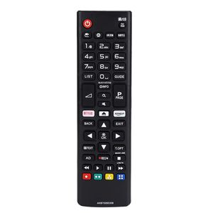 docooler Universal-Fernbedienung AKB75095308 für LG TV LED LCD-Fernseher Smart Remote Replacement Controller【Schwarz】