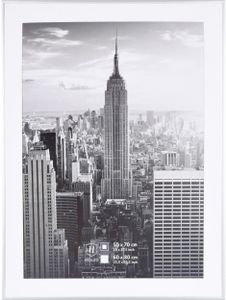 Henzo Fotorahmen - Manhattan - Fotogröße 60x80 cm - Silber