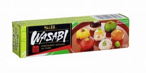 S&B Wasabi Paste 43g | Kren | Meerrettich Paste mit japanischem Wasabi