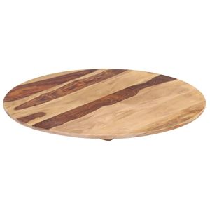Hommie®  Tischplatte Massivholz Palisander Rund 15-16 mm 60 cm