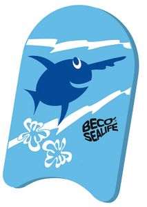 Beco Sealife Kickboard Bodyboard Schwimmbrett 34 x 21cm Blau