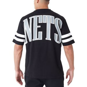 New Era Oversize Shirt - BACKPRINT Brooklyn Nets - S